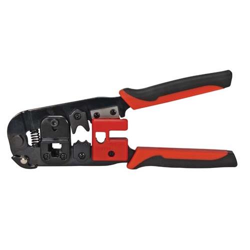 Portable 3in1 Crimping Cutter Cable Wire Stripper Pliers Electrical Crimper Tool