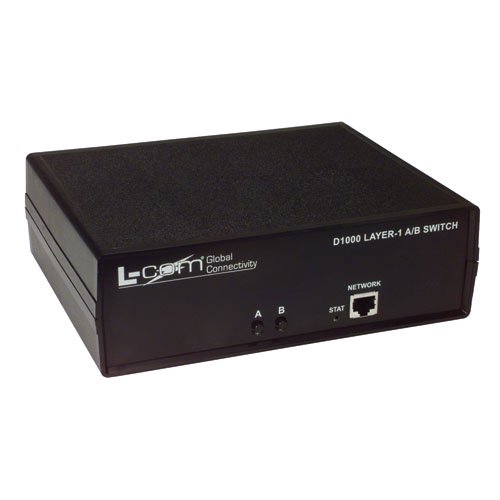 Picture of L-com Multimode LC Fiber A/B Switch w/Ethernet Control - Non-Latching