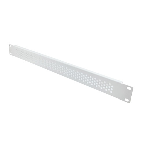 Picture of 19" Perf Blank Panel 1U - RAL9003 -Signal White