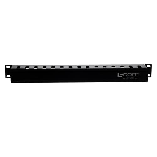 1U Cold Rolled Steel Horizontal Cable Manager, Rack Mount