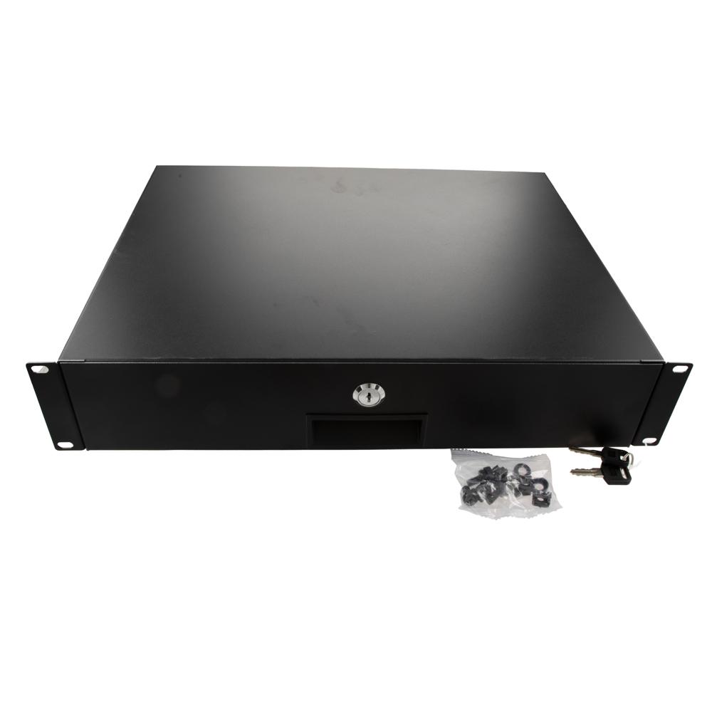 19-inch Rack Mount Drawer 1U 13.7in (350mm) Depth