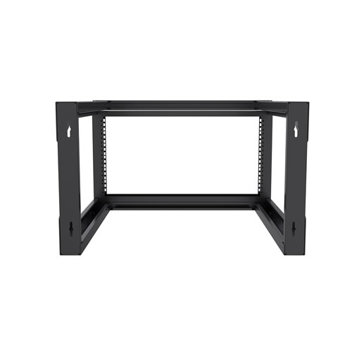 23 inch width, Open Wall Rack 6U with 24