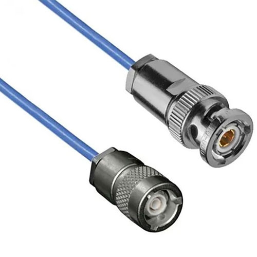 Picture of TRS Subminiature 3-Slot Solder/Clamp Plug To TRB 3-Slot Solder/Clamp Plug 30-02003-LC .150 O.D. Cable 2'