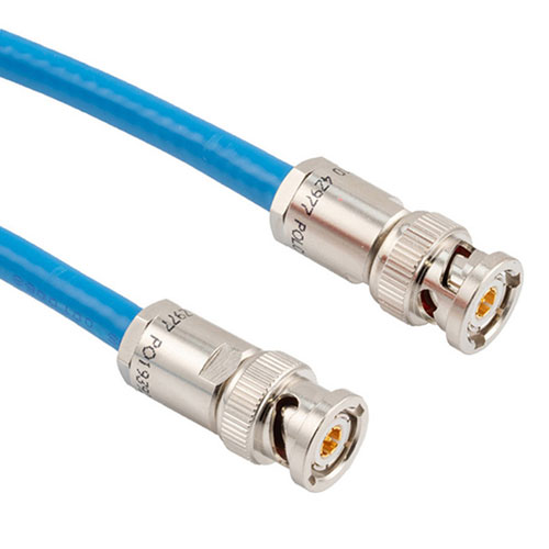 Picture of TRB 2-Slot Plug to TRB 3-Slot Plug 1553 Cable 48"  Using 124 Ohm TWC-124-2 Twinax