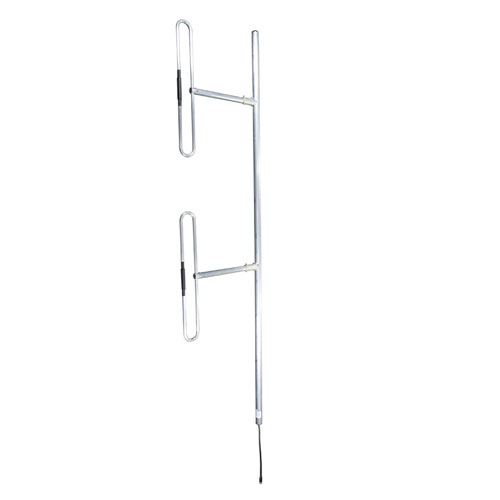 Picture of 138 MHz - 174 MHz 2 Folded Dipole antenna, 7.6 dBi gain, 1/4 Wave Offset pattern, V-pol, Type N Female Connector