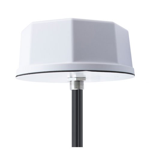 Picture of 4 Cellular, 5 Wi-Fi, 1 GPS Combination Antenna 4 SMA, 5 RP SMA, 1 TNC Connector White