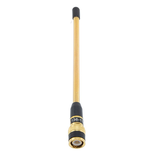 Picture of 1.8 dBi, VHF Rubber Duck Antenna, 136-149 MHz, BNC Connector, Vertical Polarization
