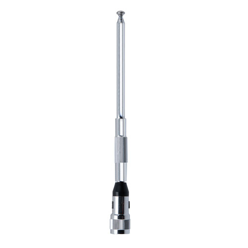 Picture of 136-174 MHz Telescopic Antenna, 2.5 dBi gain, TNC Male Connector, Vertical Polarization