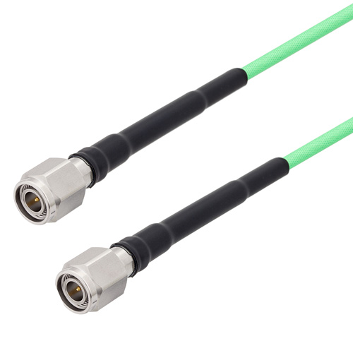 Low Loss TNC Male to TNC Male Cable Assembly with Heavy Duty Heat