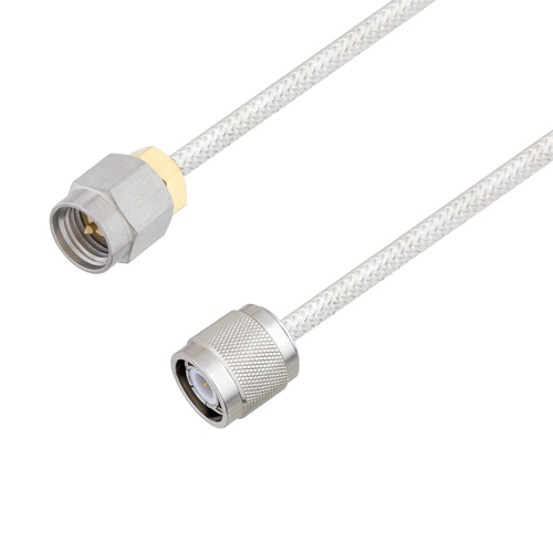 Picture of SMA Male to TNC Male Cable Assembly using LC085TB Coax, 4 FT