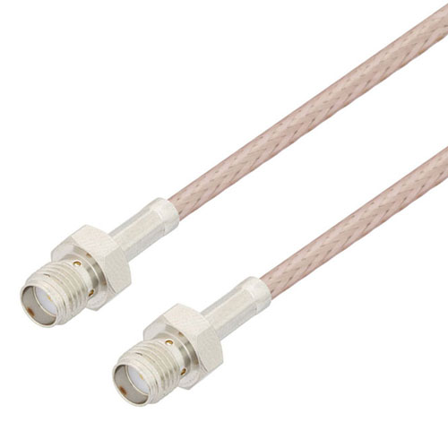 Picture of SMA Female to SMA Female Cable Assembly using RG-316 Coax, 6 FT