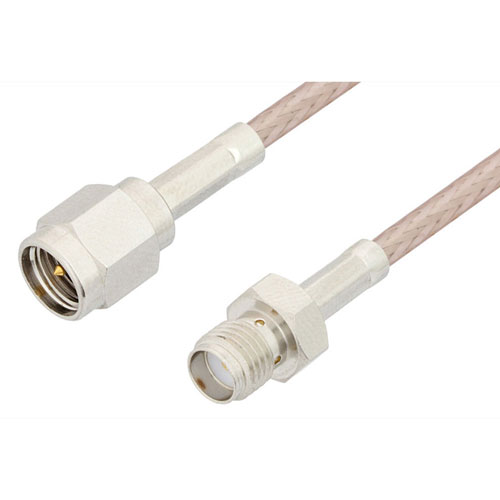 Picture of SMA Male to SMA Female Cable Assembly using RG-316 Coax, 5 FT