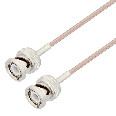 Picture of BNC Male to BNC Male Cable Assembly using RG316 Coax, 5 FT , LF Solder