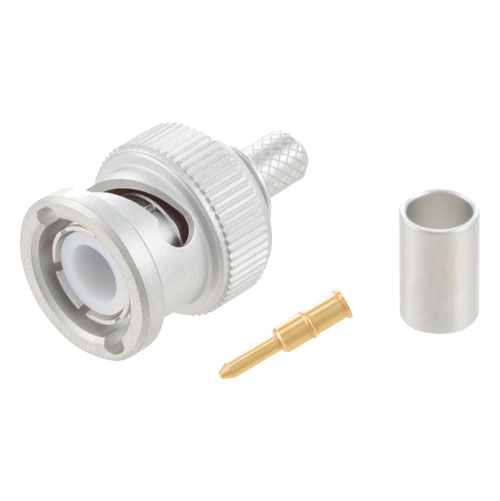 Picture of BNC Plug Non-Magnetic Connector Crimp/Solder Attachment for RG58, RG141