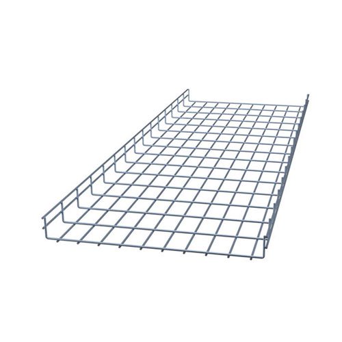 Picture of L-com Electro Zinc Plated Wire Mesh Cable Tray, 19.69"W X 1.97"D X 10'L 5pk