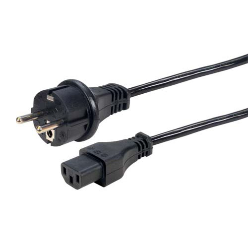 Picture of LSZH CEE7 to C13 Power Cord 1MM Core 3 Meters KEMA, ENEC Approved