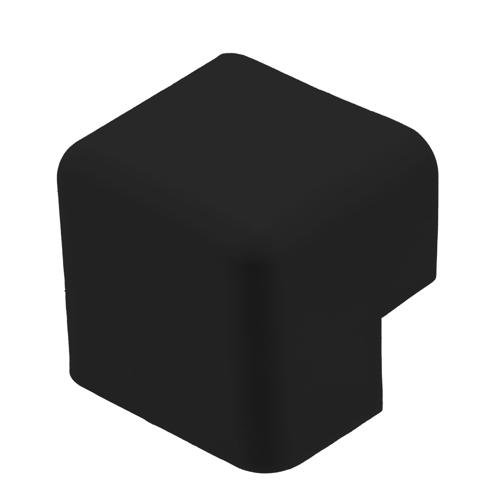 Picture of Raceway Outside Corner, 20x35mm, Black