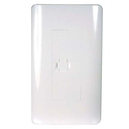Picture of Modular Wallplate 4.7"x2.8" Single RJ45
