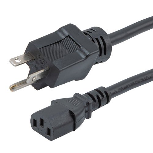 Picture of N6-20P - C13 Power Cord, 15A, 250V, 3 FT