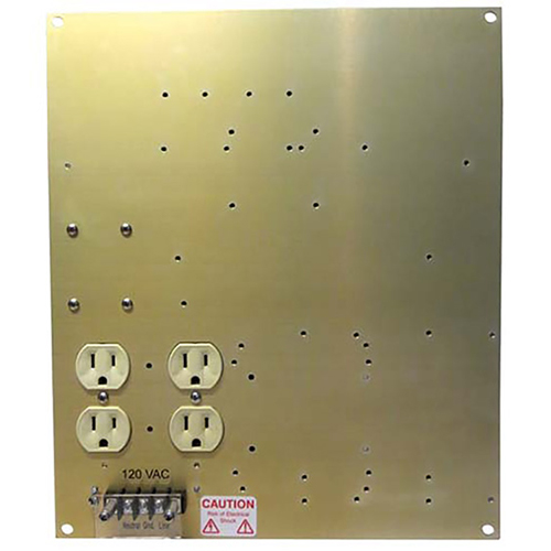 Picture of Assembled Replacement Mounting Plate for 1412xx-10FS Enclosures