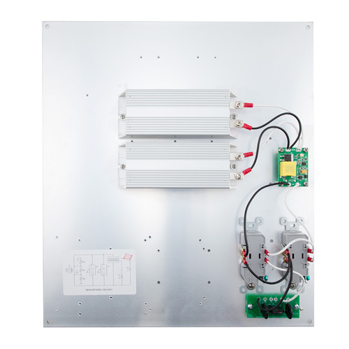 Picture of Assembled Replacement Mounting Plate for 1816xx-1H0S Enclosures
