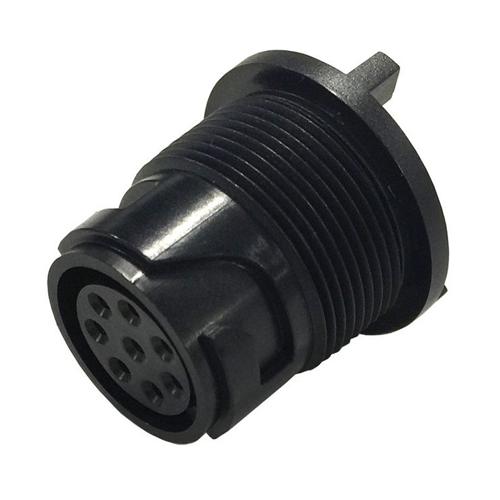 Picture of Bulgin 4000 Series 4 Contact Receptacle Housing Panel Mount, Through Hole UV Resistant