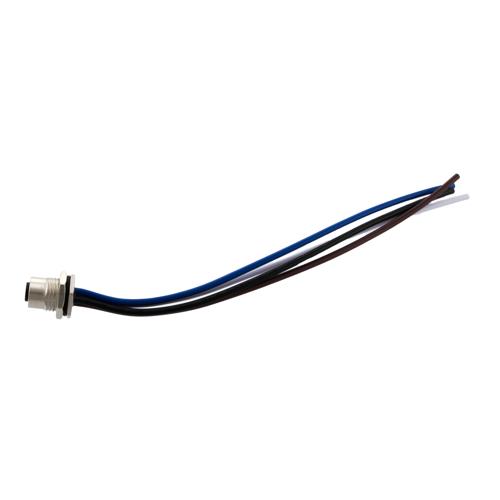 M12 AC Power 4 Pin S Code Female Receptacle, IP68 IP69K Rated, 630V ...