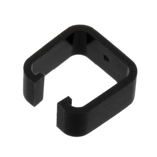 Picture of Changeable Color Ring Clip For Use With RJ45CB Style RJ45 Plug Clip Boots, Black Color, PVC, 100 Pack