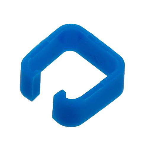 Picture of Changeable Color Ring Clip For Use With RJ45CB Style RJ45 Plug Clip Boots, Blue Color, PVC, 100 Pack