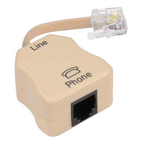 Inline DSL Conditioner, RJ12 (6x6) Male / Female S900LC50I