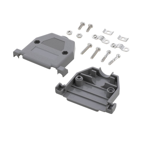 Picture of Assembled D-Sub Hood Kit, DB25/HD44 Gray