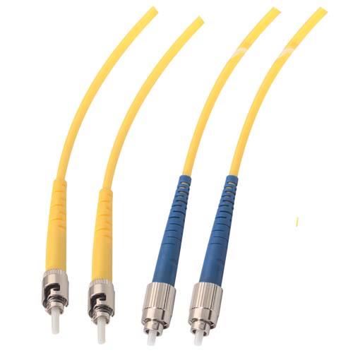 Picture of 9/125, Single mode Fiber Cable, Dual ST /Dual FC, 2.0m