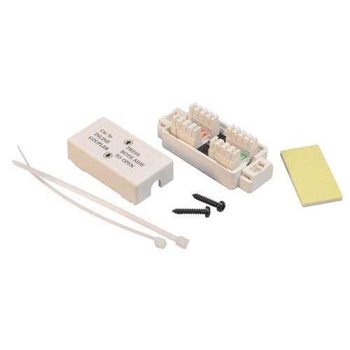 Picture of Category 5e Rated Inline Coupler 110 Punch-Down Surface Mount Box