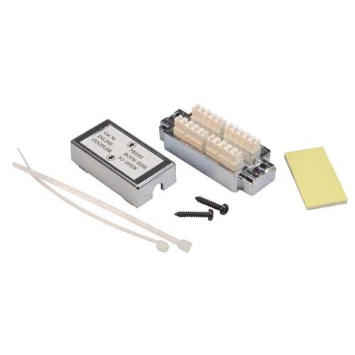 Picture of Shielded Category 5e Rated Inline Coupler 110 Punch-Down Surface Mount Box