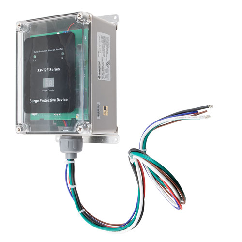 Picture of AC SPD Surge Counter Type 2 EMI Filtered 120Vac Single-Phase 200kA/phase