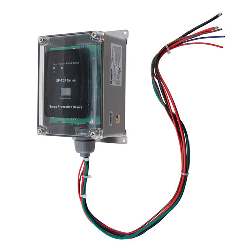 Picture of AC SPD Surge Counter Type 2 EMI Filtered 120/240Vac Split-Phase 200kA/phase