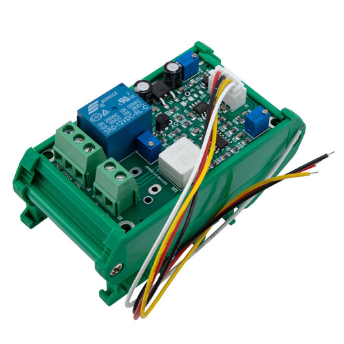 Picture of Linear DC sensor overcurrent protector, iso., relay control, DC 0-7.5A, working voltage 12V