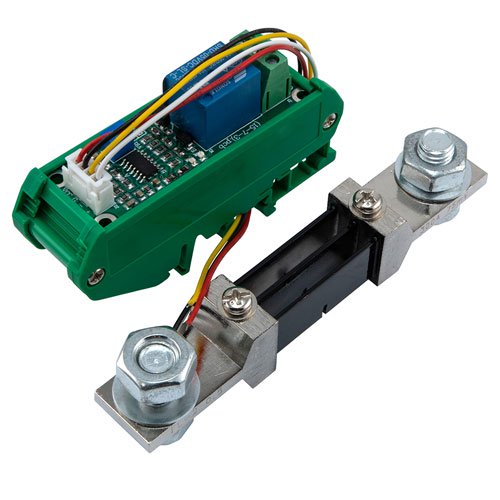 Isolated DC current shunt current sensor, Detection range 0300A