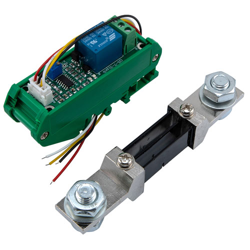 Isolated DC current shunt current sensor, Detection range 0300A