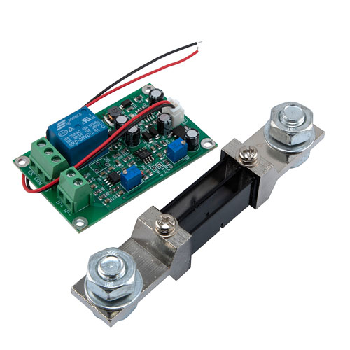 DC current shunt current sensor, Detection range 0300A, working