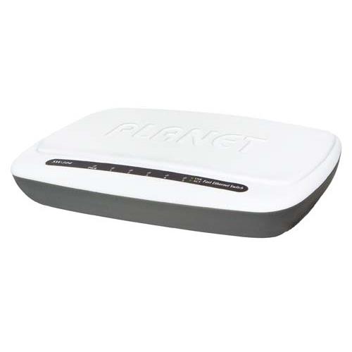 Picture of Planet 8 Port 10/100 Desktop Ethernet Switch (Plastic Case)