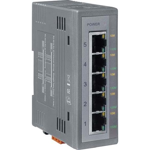 Unmanaged 5Port 10/100TX Industrial Switch with Din Rail
