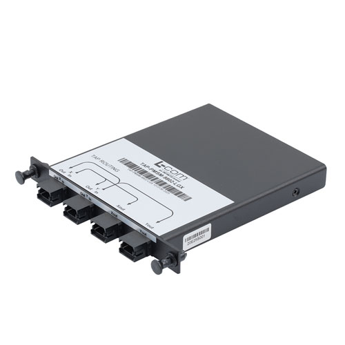 Picture of Passive Optical Tap, SMF MPO12 Connectors, 98/2 Split, 1/2LGX Module