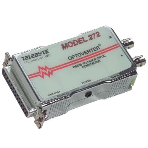 Picture of Telebyte RS422 Fiber Line Driver, DB25F, Externally Powered