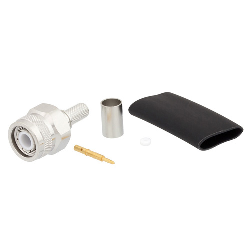 TNC Male Connector Crimp/Solder Attachment for LMR240, LMR240DB, LMR