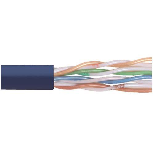 Picture of Category 5E UTP 24 AWG 4-Pair Stranded Blue, 1KFT
