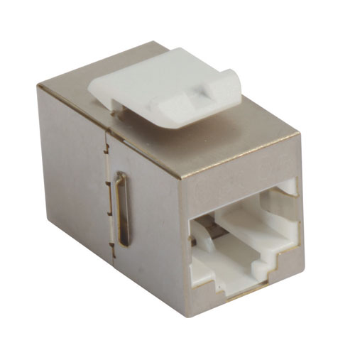 Picture of Cat5e Mini Coupler - Shielded RJ45 (8x8) Keystone Feed-thru