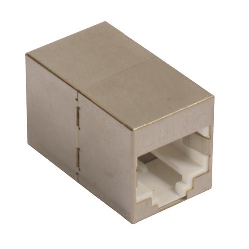 Picture of Cat5e Mini Coupler - Shielded RJ45 (8x8) In-line Feed-thru