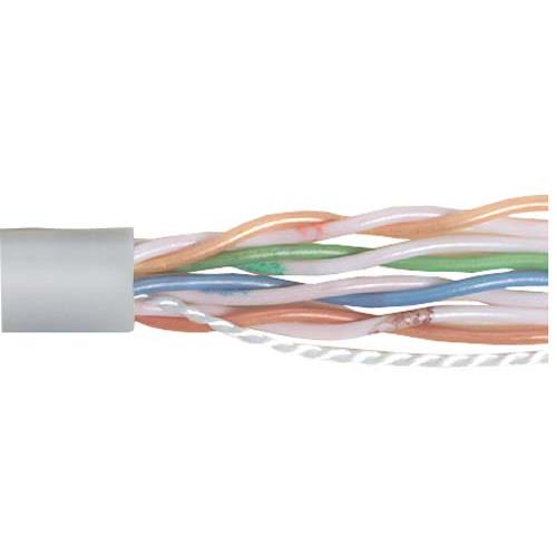 Picture of Category 3, Plenum Bulk, 1,000 ft Box, 4 Pr. Solid, Gray