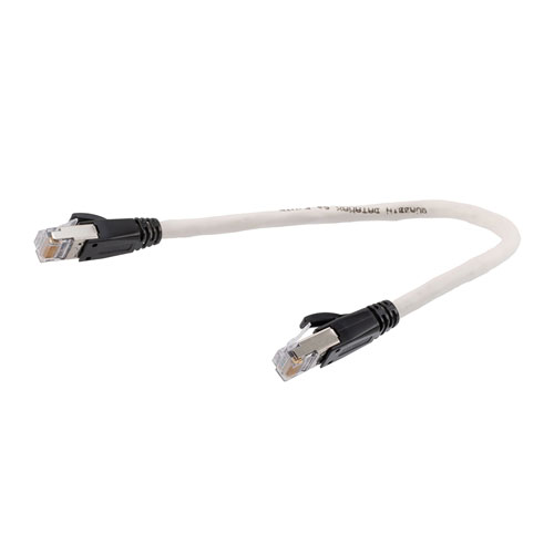 Category 6a 10gig Ethernet Patch Cable, F/UTP Shielded, RJ45, CMR Riser ...